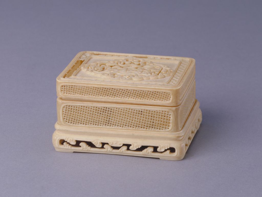 Li Zuolu Ivory Carved Set Box-China Archive